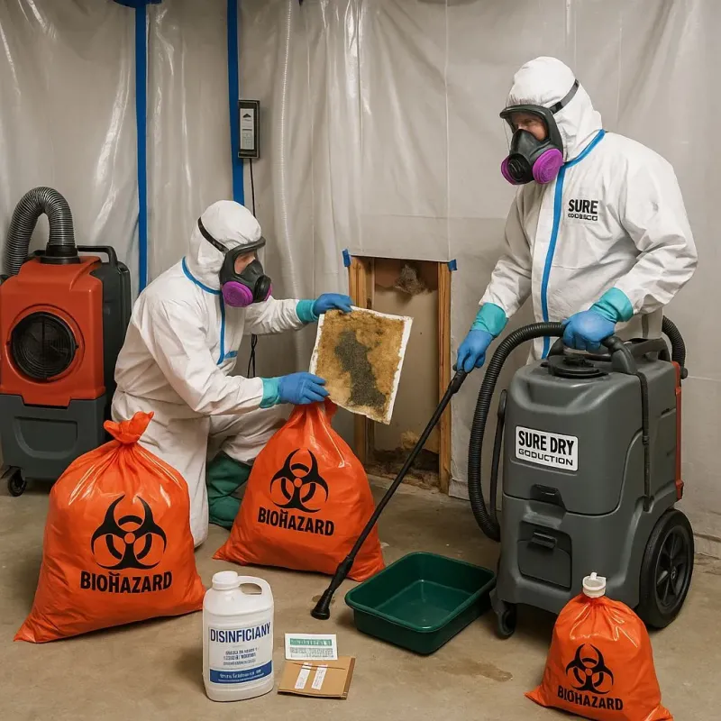 Contaminated Water Handling Protocols process in Cottonwood, CA